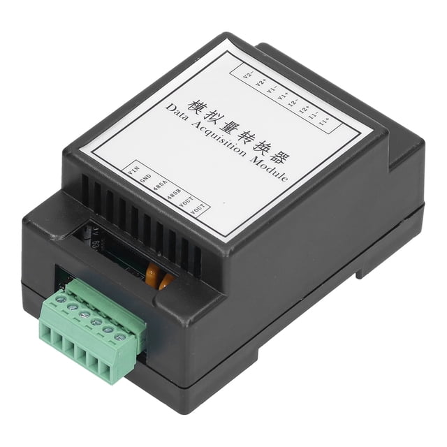 Módulo de adquisición de datos de 4 canales, 12 bits, AD RS485, comunicación, convertidor analógico aislado, voltaje de trabajo: 10 V-30 V