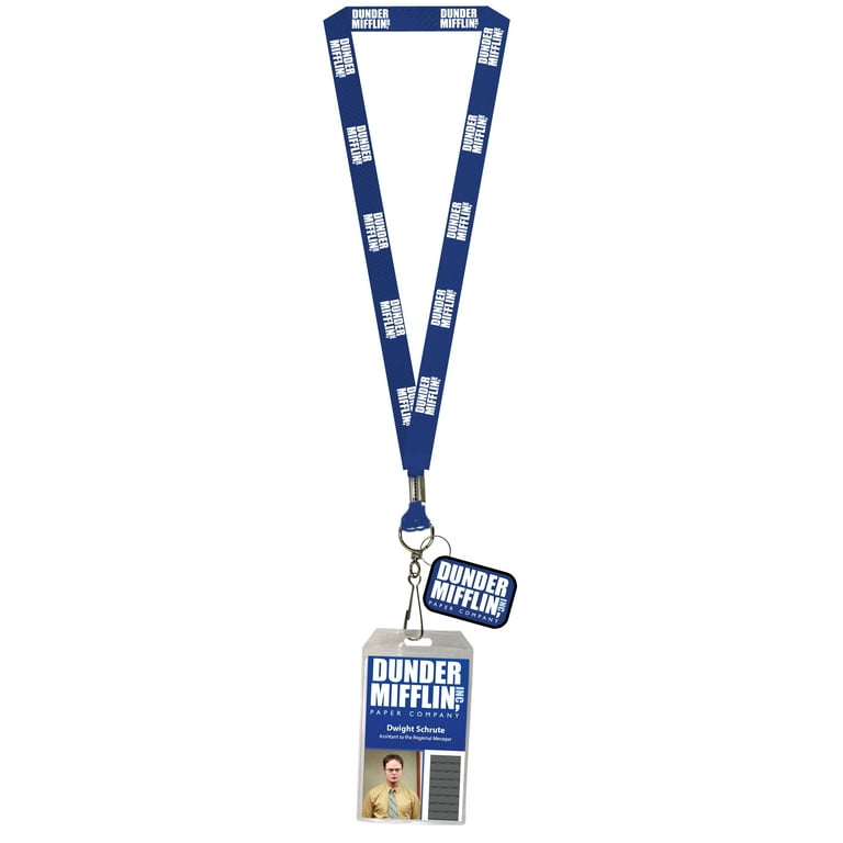 the-office-dunder-mifflin-costume-lanyard-dwight-or-michael-clear-id-badge-holder-walmart-com for Dunder Mifflin Badge Printable Free The Office Dunder Mifflin Costume Lanyard Dwight or Michael Clear ID Badge Holder - Walmart.com for Dunder Mifflin Badge Printable Free