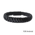 thumbnail image 1 of Reemplazo para Android Pulsera tejida de cuero sintético Cable de datos Cable de carga Muñequera de carga trenzada Inevent EL1679-03, 1 of 7