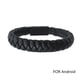 thumbnail image 1 of Reemplazo para Android Pulsera tejida de cuero sintético Cable de datos Cable de carga Muñequera de carga trenzada Kearding EL1679-03, 1 of 2