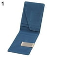 thumbnail image 1 of Flmtop Men Fashion Faux Leather Magic Credit Card ID Holder Money Clip Short Wallet, 1 of 10