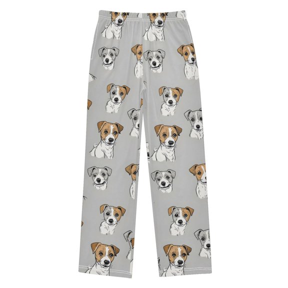 joogoo Dog Doodle Pajama Pants Pj Bottoms Sleepwear Lounge L