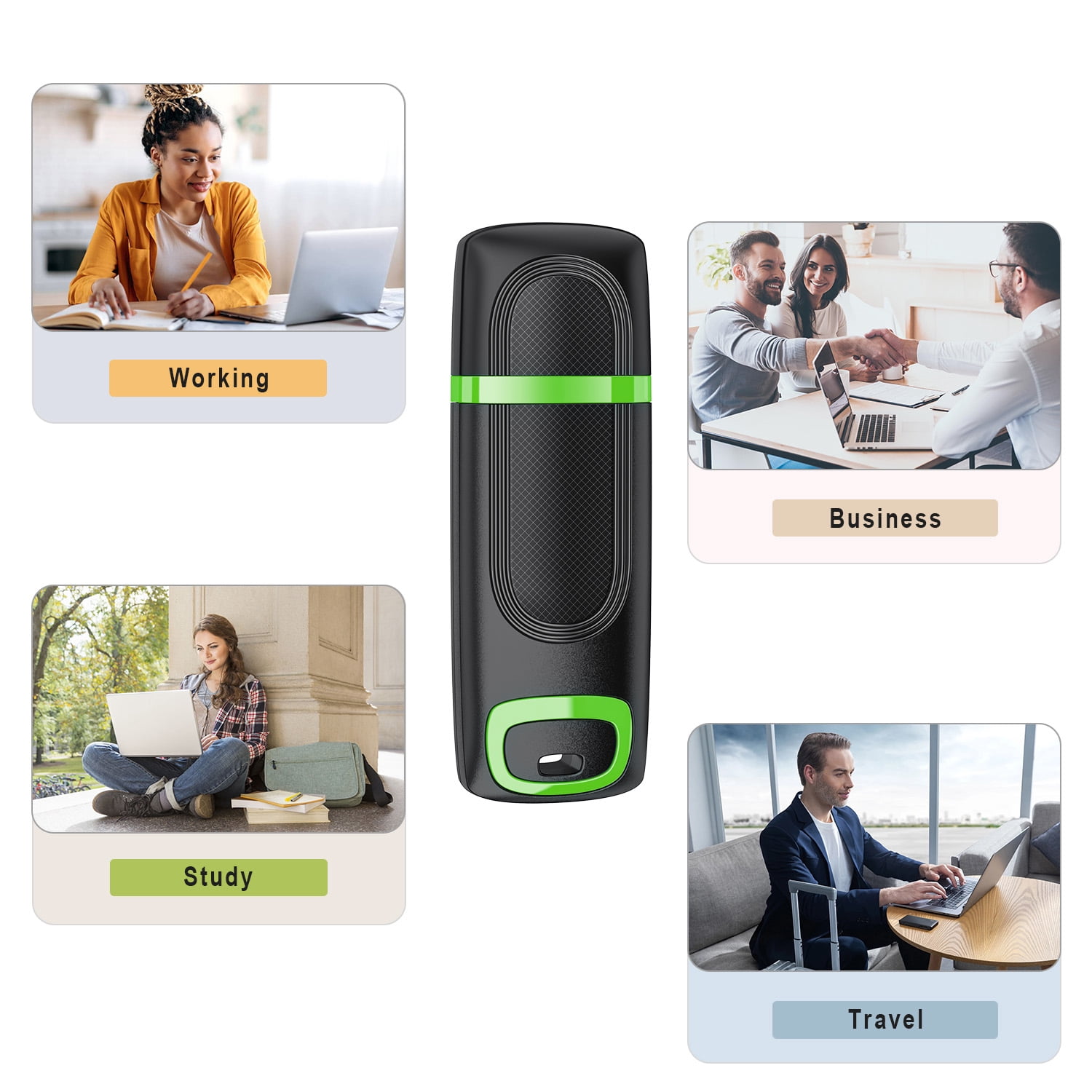 TOPESEL 5 Pack 64GB USB 3.0 Flash Drive Thumb Drive Memory Sticks