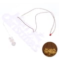 thumbnail image 4 of Lámpara Led De Feliz Navidad Lámpara Colgante Del Alfabeto Lámpara De Navidad Blanca Cálida Iluminación Decorativa Con Cuerda Colgante De 45 Cm Para El Hogar Jardín Escaparate Con Pilas Advancent HA013215-00, 4 of 7