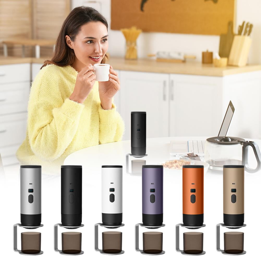 Portable Coffee Maker For Nespresso Capsules USB Powered 90ml Capacity Rapid Heating Lightweight For Travel Camping Office Home Use