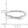 thumbnail image 4 of Sterling Silver Round Band Sz 12, 4 of 4