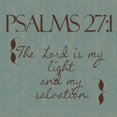 thumbnail image 3 of Greene, Taylor 12x12 Black Modern Framed Museum Art Print Titled - Psalms 27-1, 3 of 5