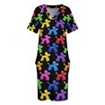 thumbnail image 4 of Globos para perros ¡En abundancia! Vestido holgado con bolsillos ropa de graduación Vestidos de Noche de boda elegantes, 4 of 7