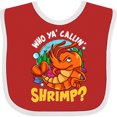 thumbnail image 3 of Inktastic Funny Shrimp Baby Boys or Girls Baby Bib, 3 of 4