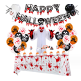 thumbnail image 2 of Kcbbe Decoraciones De Fiesta De Halloween, Kit De Decoración De Halloween, Pancarta, Guirnaldas De Globos De Feliz Halloween, Esqueleto De Araña, Pancarta De Halloween, Decoración De Fiesta De, 2 of 2