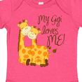 thumbnail image 4 of Inktastic My Gigi Loves Me Boys or Girls Baby Bodysuit, 4 of 5