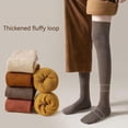 thumbnail image 2 of Women's Knee Length Socks,Cotton Knit Warm Thick Tall Long Boot Stockings,Women Thigh High Socks, 2 of 6