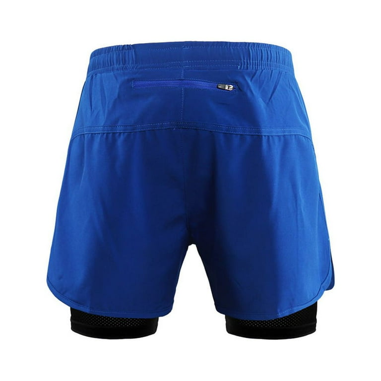 Columbia Men s 2 in 1 Running Shorts Quick Drying Active Training Shorts with Long Liner Walmart
