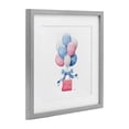 thumbnail image 2 of Stupell Industries Contemporary Pink & Blue Handbag Balloons Gray Framed Print Under Glass, 16 x 16, by Amanda Greenwood, 2 of 8