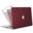 thumbnail image 2 of Mosiso Plastic Hard Cover Case for MacBook Air 13 inch No Touch ID (Models: A1369 &A1466,2010-2017)With Keyboard Cover,Marsala-Red, 2 of 6