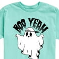 thumbnail image 2 of Instant Message - Scary Cool Ghost Boo Yeah - Toddler & Youth Short Sleeve Graphic T-Shirt, 2 of 6
