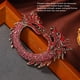 thumbnail image 3 of Broche De Dragón Chino, Vintage De Doble Cabeza, Brillante, Antiguo, Con Diamantes De Imitación, Broche De Dragón Chino Del Zodíaco Para Hombres Y Mujeres Para Boda, 3 of 7