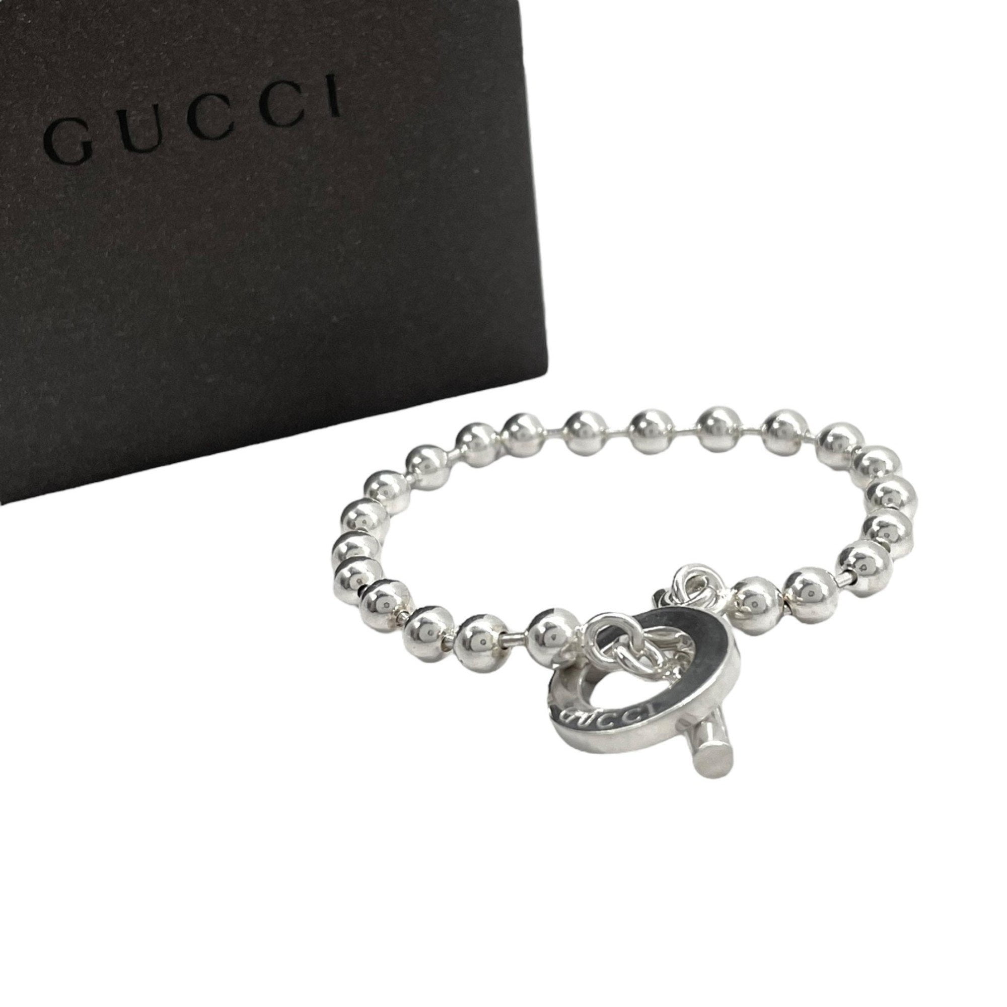 アクセサリー GUCCI silver925 ball chain bracelet GUCCI bracelet Ball chain Silver925 Silver unisex Second