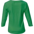 thumbnail image 3 of Youth Boys Cotton Long Sleeve Crew Neck Tee Shirts, Green, Youth X-Small, 3 of 7