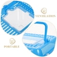thumbnail image 2 of MasteelfCA 1Pc Portable Turtle Feeding Box Home Goldfish Turtle Living Box Reptile Habitat, 2 of 9