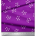 thumbnail image 3 of Soimoi Purple Silk Fabric Dot Abstract Printed Fabric 1 Yard 42 Inch Wide, 3 of 3