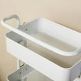 thumbnail image 6 of Cfowner 3-Tier Home Kitchen Storage Utility cart with handle-White for Kitchen Office Home School, 6 of 7