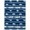 Blue & White, variant on WLRETMCI 5ft x 8ft Shag Area Rugs for Living Room, Modern Geometric Fluffy Bedroom Carpet, Black & Gray
