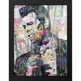 thumbnail image 2 of Stephen Chambers 19x24 Black Modern Wood Framed Wall Art Titled - Bowie 1, 2 of 6