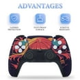 thumbnail image 4 of Psychedelic Clown Joker PS5/PS5 Pro/PS5 Slim Digital Disc Skin Sticker For Console And Controller Skins, 4 of 7
