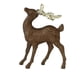 thumbnail image 3 of Adornos navideños de reno con purpurina | Juego de 2 accesorios para fotos colgantes | Decoración navideña para fiestas en casa, oficina y habitación infantil | Decoración festiva de mesa, 3 of 4