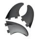 thumbnail image 4 of Aletas para tablas de surf, 3 piezas Aletas para tablas de surf Aletas para tablas de PVC Aletas para surf Rendimiento sólido, 4 of 8