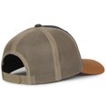 thumbnail image 4 of Outdoor Cap FFA-DNM FFA® Denim Trucker W/ Canvas Visor-Dark Blue/Khaki/Brown, 4 of 8
