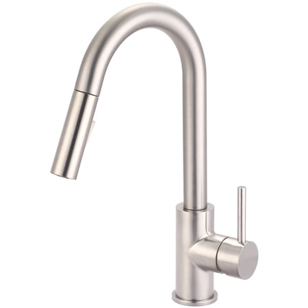 Olympia Faucets K-5080 I2v 1.5 GPM Single Hole Kitchen Faucet - Nickel