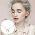 thumbnail image 2 of Exquisito Collar Femenino y Lindo Colgante Inicial CHOKER Collar, 2 of 2