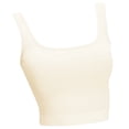 thumbnail image 6 of Pink Tank Tops for Women Classic Solid Womens Summer Tank Tops Adjustable Slim Fit Round Neck Sleeveless Camisoles for Women Ruched Tee Shirts Basic Outfits Clothes, 6 of 7