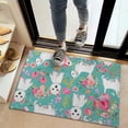 thumbnail image 2 of Schnauzer Dogs Door Rugs,Washable Non Slip Door Mats Indoor,Decorative Door Mats,Entry Mat Indoor for Entrance,Bedroom,Kitchen,Bathroom,20"x32", 2 of 6
