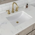thumbnail image 7 of Water Creation Oakman 72" Double Sink Vanity w/ Gold Faucets & Mirrors in Oak, 7 of 7