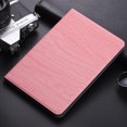 thumbnail image 1 of Solid Simple Tablet Leather Case For Ipad 9th 8th 7th 10.2 Book Style Stand Cover For Ipad 10th Air 5 4 10.9 Mini 6 3 2 Pro 11 Treeline-Pink 2022 iPad 10th Gen, 1 of 6