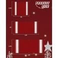 thumbnail image 6 of Christmas Garage Door Banner Cover 6 x 13 ft, Christmas Red Stripe Christmas Garage Door Decorations Holiday Christmas Backdrop Decor for Winter New Year Xmas Party, 6 of 6
