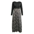 thumbnail image 4 of T Shirt Casual Dresses for Women Summer Dresses for Women Petite Womens Dresses Fashion Women Long Sleeve Floral Print Long Petite Size Maxi Dresses Women Dress Size plus plus Size Dress Midi, 4 of 8