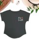 thumbnail image 5 of Camiseta estampada para mujer, camiseta informal transpirable para viajes, compras, senderismo S Yuyangstore Camiseta para mujer, 5 of 8