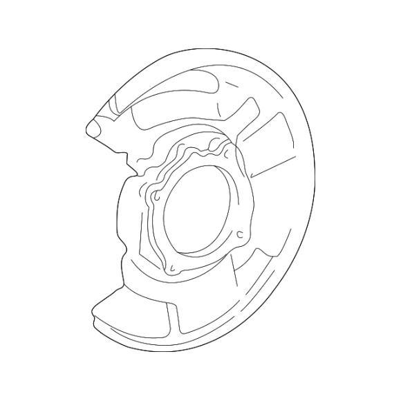 Toyota Tundra Brake Dust Shield