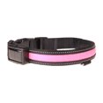 thumbnail image 2 of Collar y correa con luz para mascotas | Luces LED de seguridad para perros recargables por USB y energía solar | Collar ajustable e impermeable con múltiples modos de iluminación | Visibilidad n, 2 of 2
