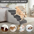 thumbnail image 6 of 5-Tiers Dog Stairs & Ramp Suitable for Beds and Sofas, Pet Stairs of Height Suitable for Small Dogs and Cats, 6 of 7