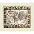 thumbnail image 3 of Piscator 23x20 Black Modern Framed Museum Art Print Titled - World - Piscator, 3 of 5
