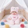 thumbnail image 4 of Vinyl Soft Baby Doll Toys,Infant Soothing Comfort Toys,Pretend Play House Toys,Emotional Support Companion Toys,Safe Durable Doll Toys,Kids Nurturing Skill Toys,Holiday Birthday Gift Toys, 4 of 6