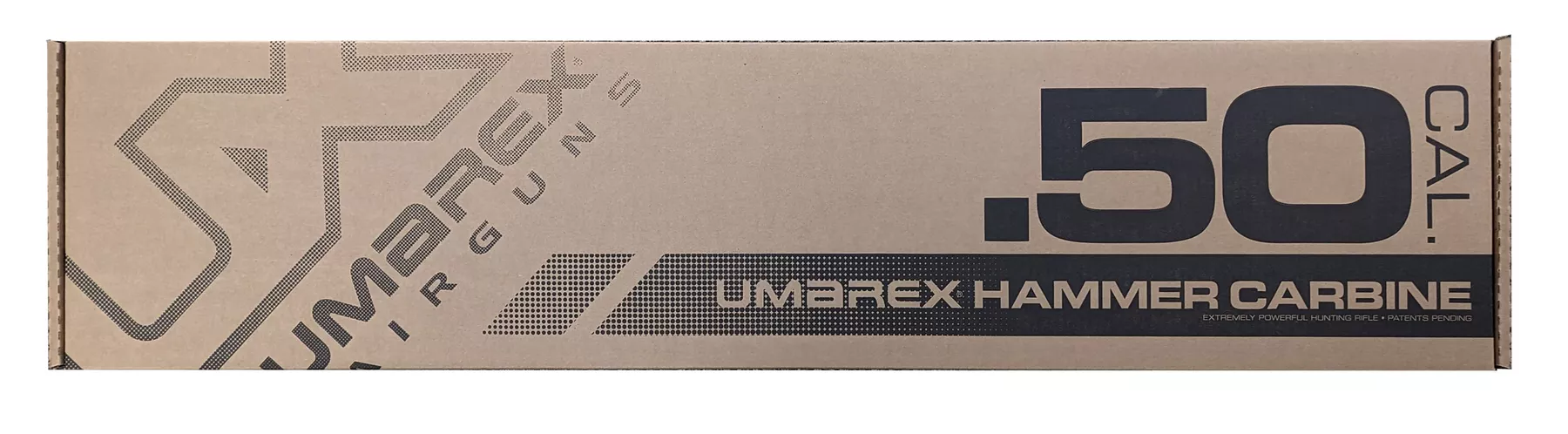 UMAREX Hammer Carbine .50 Caliber Air Rifle – Bolt Action, PCP System, 2-Shot Magazine