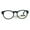 Black, variant on SA106 Oval Horn Rim Multi 3 Focus Progressive Reading Glasses Black +1.0