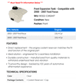 thumbnail image 2 of Front Expansion Tank - Compatible with 2000 - 2007 Ford Focus - Dorman, 2 of 2