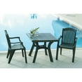 thumbnail image 4 of Compamia Viva 31" Resin Square Patio Dining Table in Green, 4 of 6